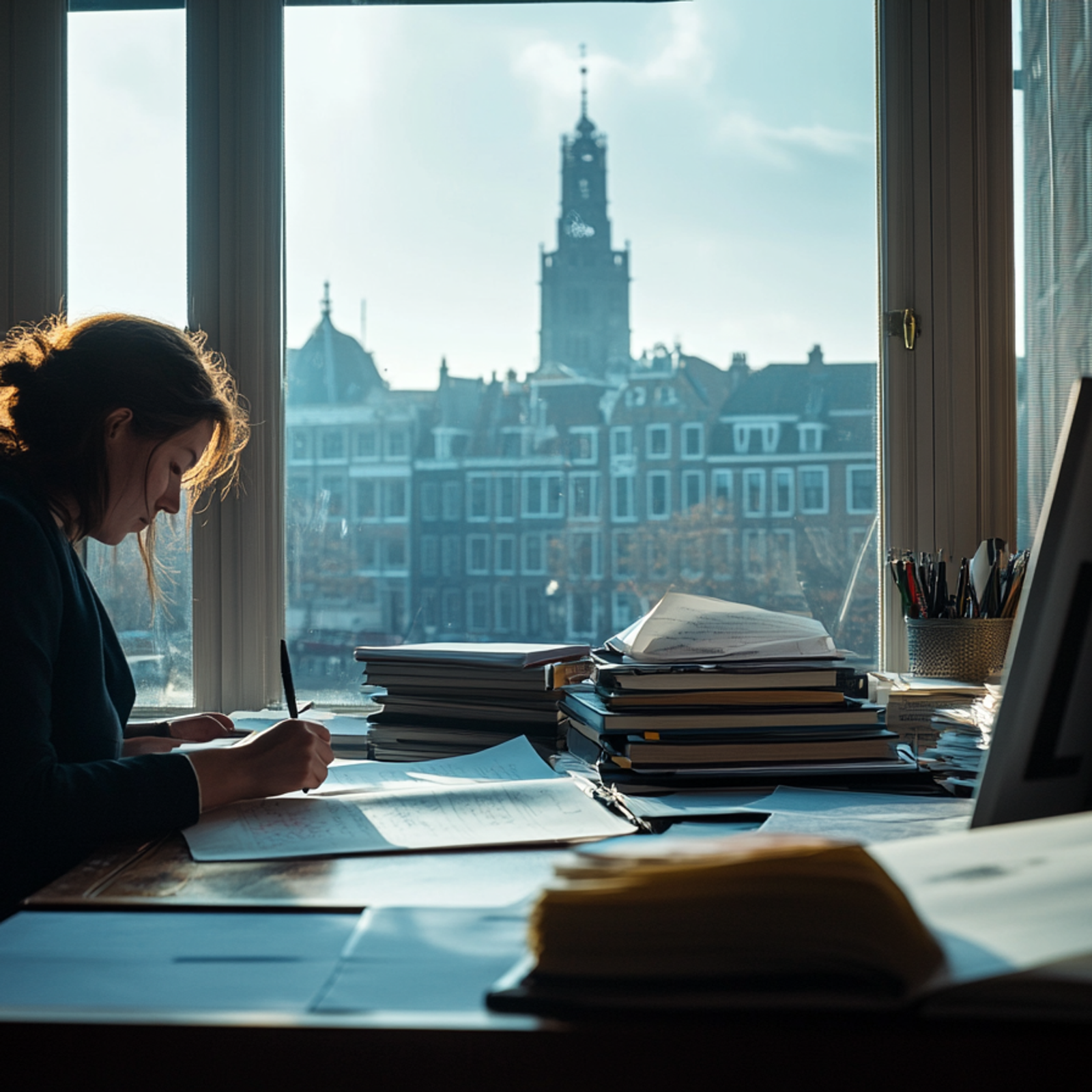 Advocate aan het werk, maar dan gegenereerd met AI