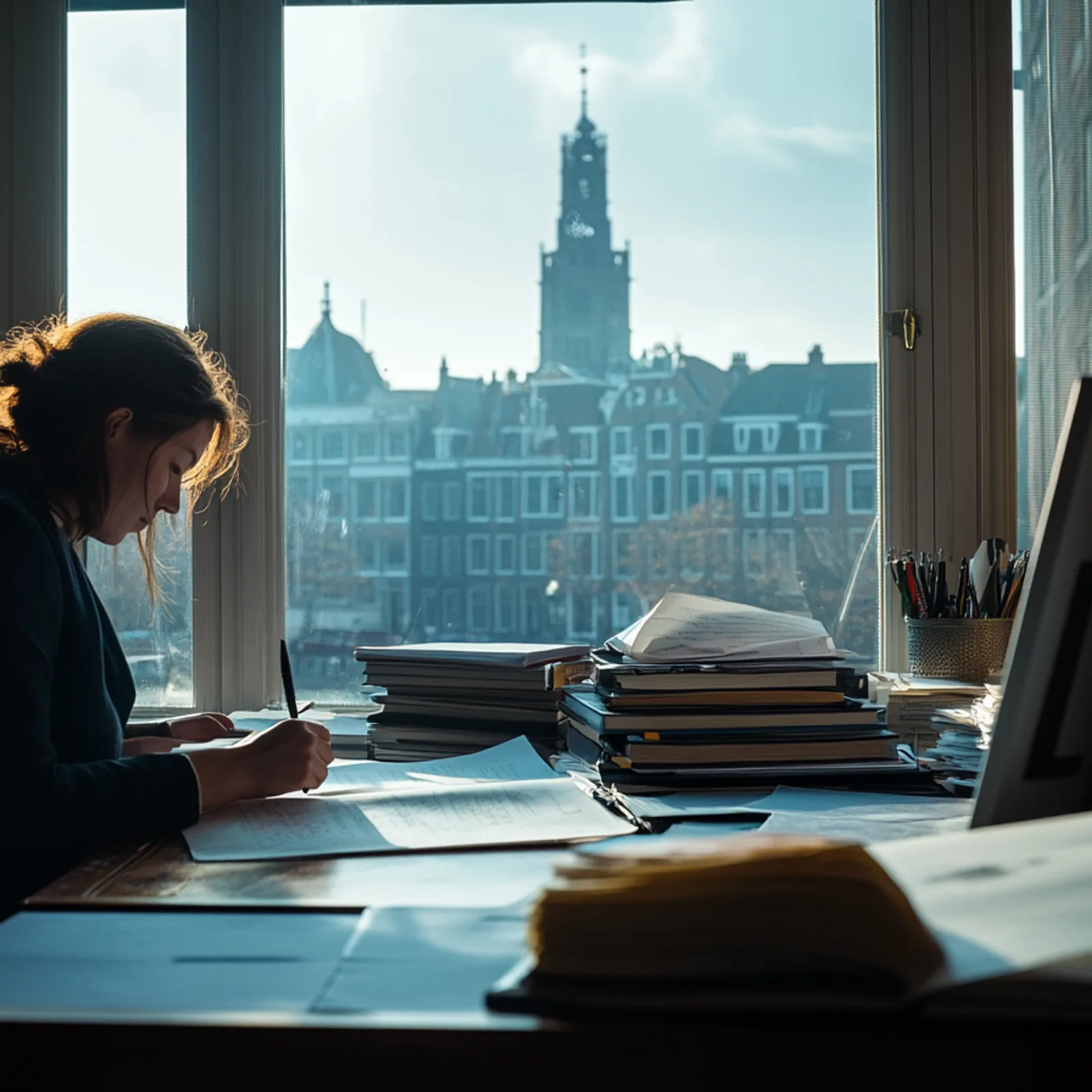 Advocate aan het werk, maar dan gegenereerd met AI